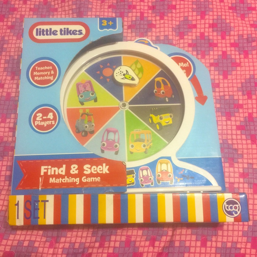 little tikes Find & seek matching game